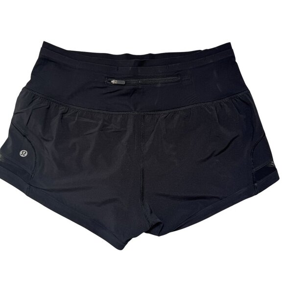 Lululemon Womens Time to Sweat Mid-Rise Short 3" Mesh Hem Detail Sz 6 - Picture 8 of 10